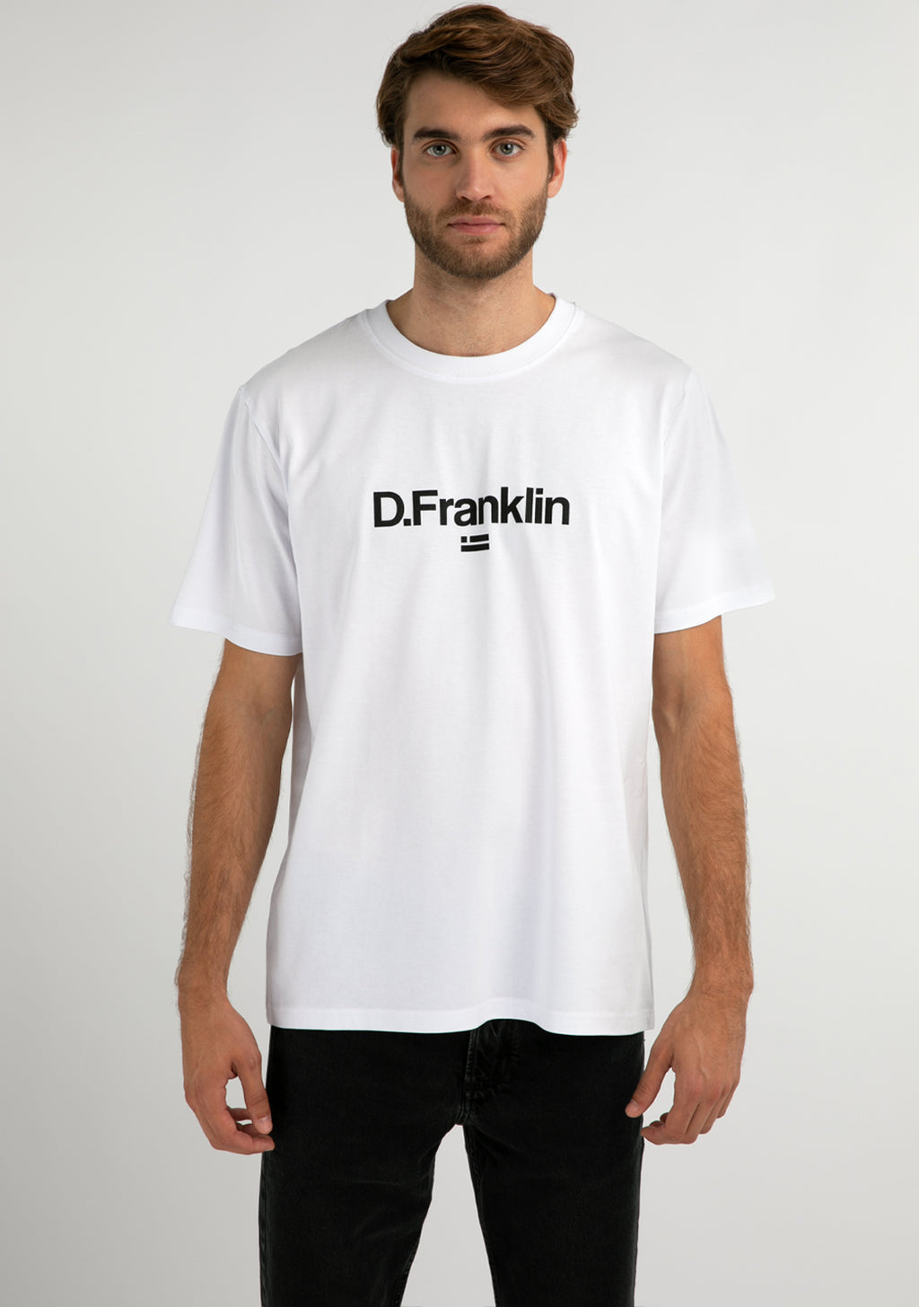 Logo Flag T-Shirt White / Black
