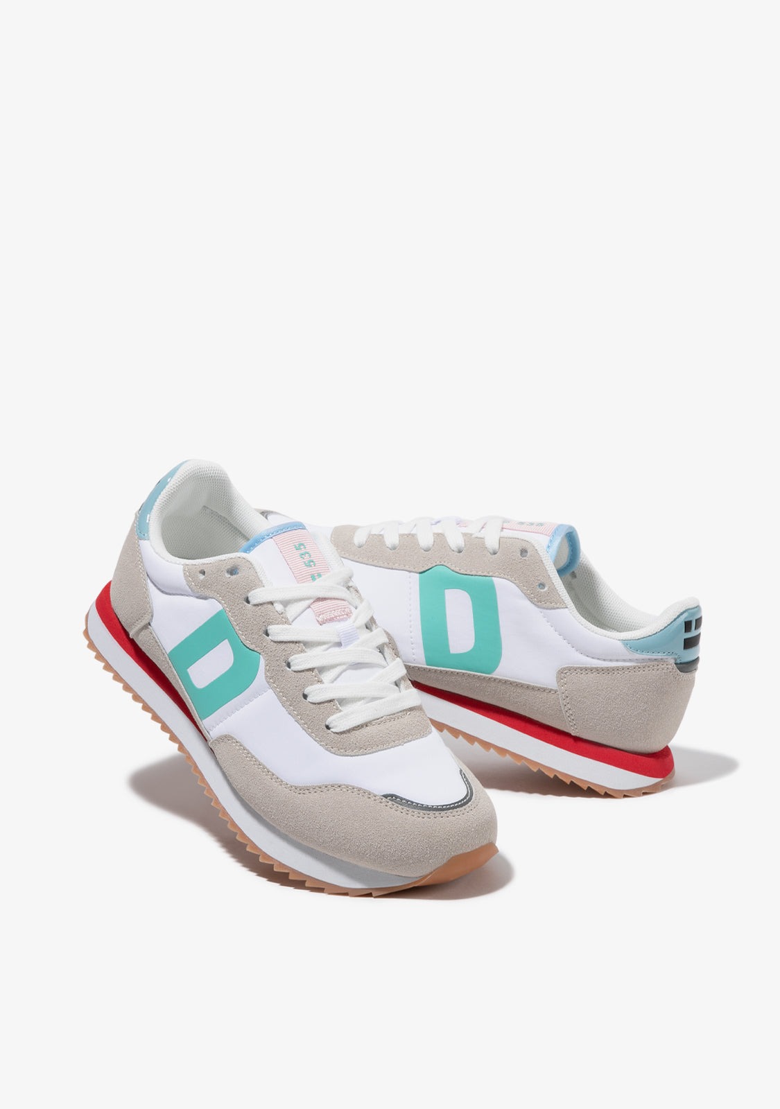 535 Nylon Beige / White